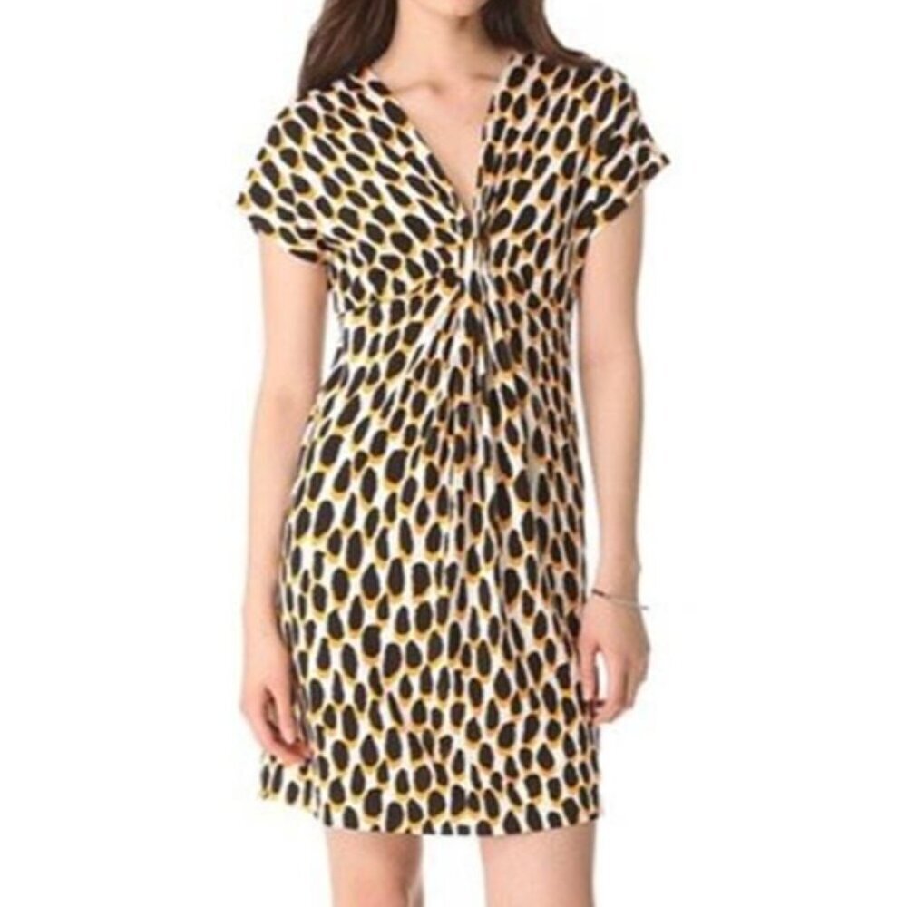 Diane Von Furstenberg Natalie Silk Jersey Dress - Small, 100% Silk!